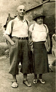 Emerich se svou ženou Fanynkou